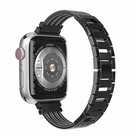 Strap-it® Strap-it Apple Watch Armband (Schwarz)