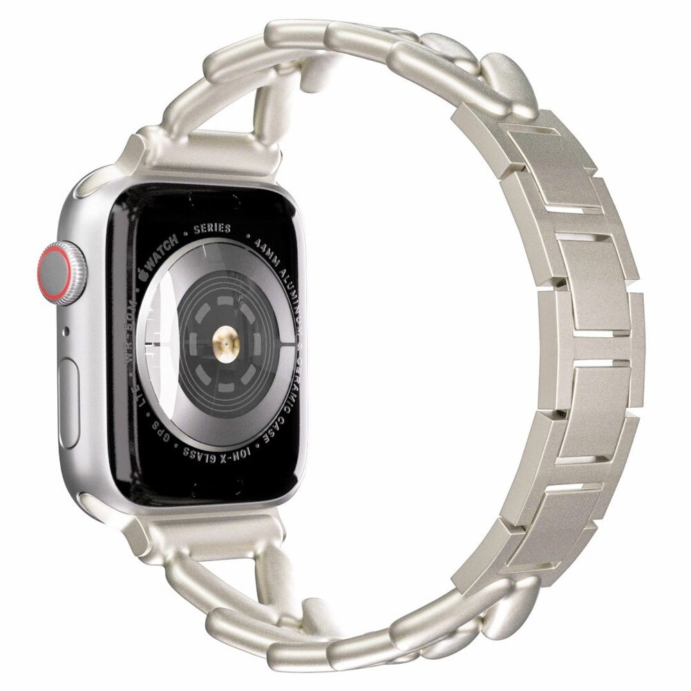 Strap-it® Strap-it Apple Watch V-type Stahlarmband (Polarstern)