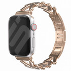 Strap-it® Strap-it Apple Watch V-type Stahlarmband (Roségold)