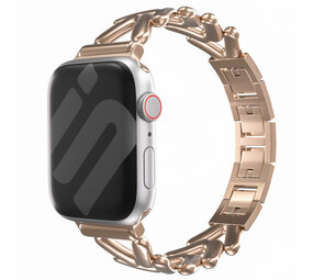 Strap-it® Apple Watch V-type Stahlarmband (Roségold) Strap-it® Apple Watch V-type Stahlarmband (Roségold)