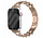 Strap-it Apple Watch V-type Stahlarmband (Roségold)