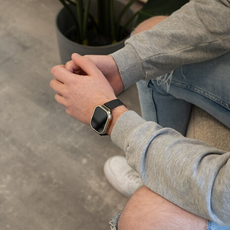 Strap-it® Strap-it Apple Watch Milanese Armband (Schwarz) Strap-it® Strap-it Apple Watch Milanese Armband (Schwarz)