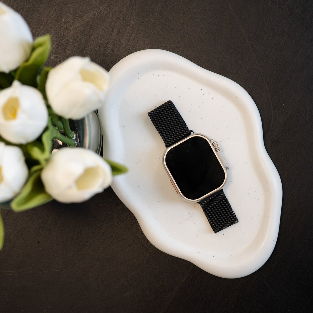 Strap-it® Strap-it Apple Watch Milanese Armband (Schwarz) Strap-it® Strap-it Apple Watch Milanese Armband (Schwarz)