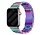 Strap-it Apple Watch Stahlarmband (Regenbogen)