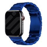 Strap-it® Apple Watch Gliederarmband (Blau)