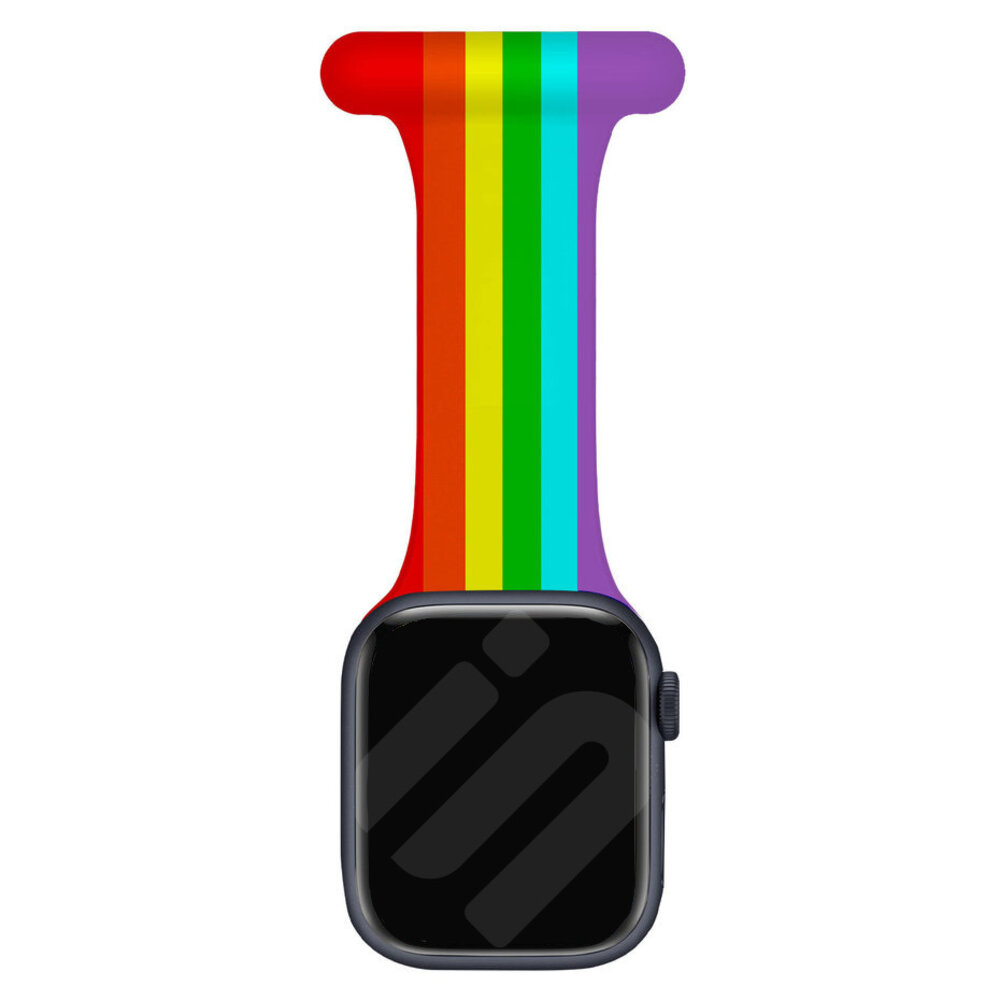 Strap-it® Strap-it Apple Watch Krankenschwester Armband (Regenbogen)