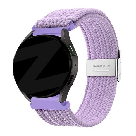 Bandz Bandz Xiaomi Amazfit Bip Woven Nylonband (Lila)