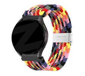 Bandz Bandz Amazfit GTS 4 Woven Nylonband (Bunt) Bandz Bandz Amazfit GTS 4 Woven Nylonband (Bunt)