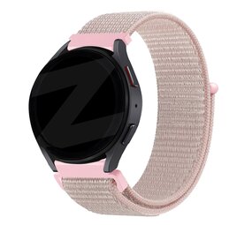 Bandz Bandz Amazfit GTS 4 Nylon Loop-band (Roségold) Bandz Bandz Amazfit GTS 4 Nylon Loop-band (Roségold)