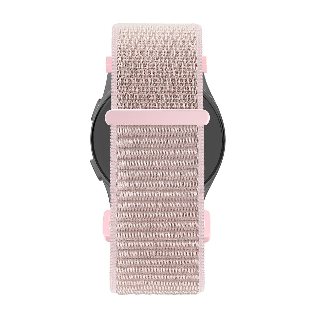 Bandz Bandz Amazfit GTS 4 Nylon Loop-band (Roségold) Bandz Bandz Amazfit GTS 4 Nylon Loop-band (Roségold)