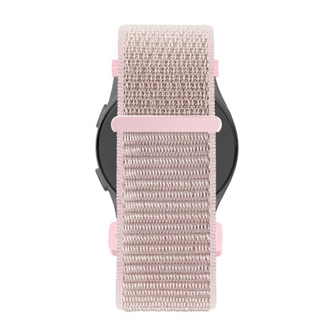Bandz Bandz Amazfit Bip 3 Nylon Loop-band (Roségold) Bandz Bandz Amazfit Bip 3 Nylon Loop-band (Roségold)