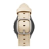 Bandz Bandz Amazfit Active Lederarmband 'Deluxe' (Khaki) Bandz Bandz Amazfit Active Lederarmband 'Deluxe' (Khaki)