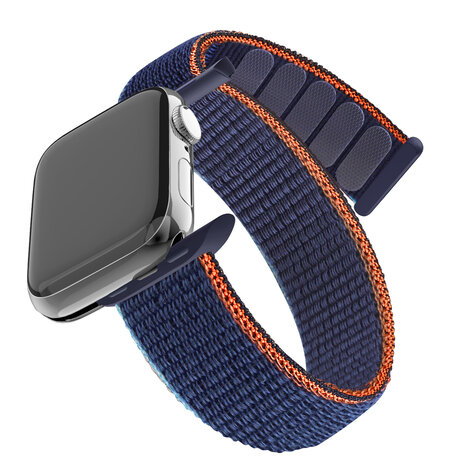 Bandz Bandz Apple Watch Nylonarmband 'Classic' (Dunkelblau Mischung) Bandz Bandz Apple Watch Nylonarmband 'Classic' (Dunkelblau Mischung)