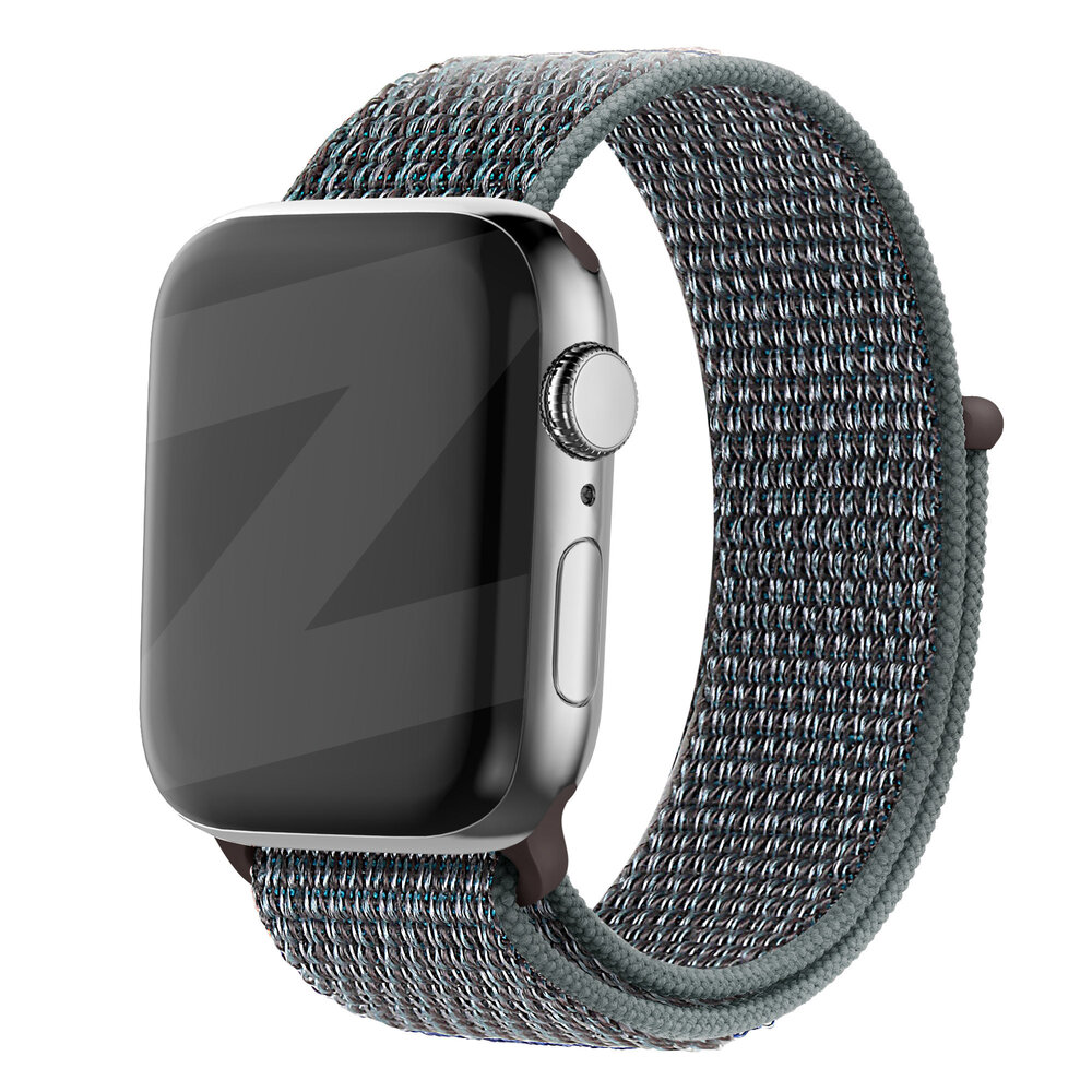 Bandz Bandz Apple Watch Nylonarmband 'Classic' (Nebel Grün) Bandz Bandz Apple Watch Nylonarmband 'Classic' (Nebel Grün)