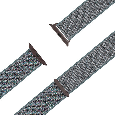 Bandz Bandz Apple Watch Nylonarmband 'Classic' (Nebel Grün) Bandz Bandz Apple Watch Nylonarmband 'Classic' (Nebel Grün)