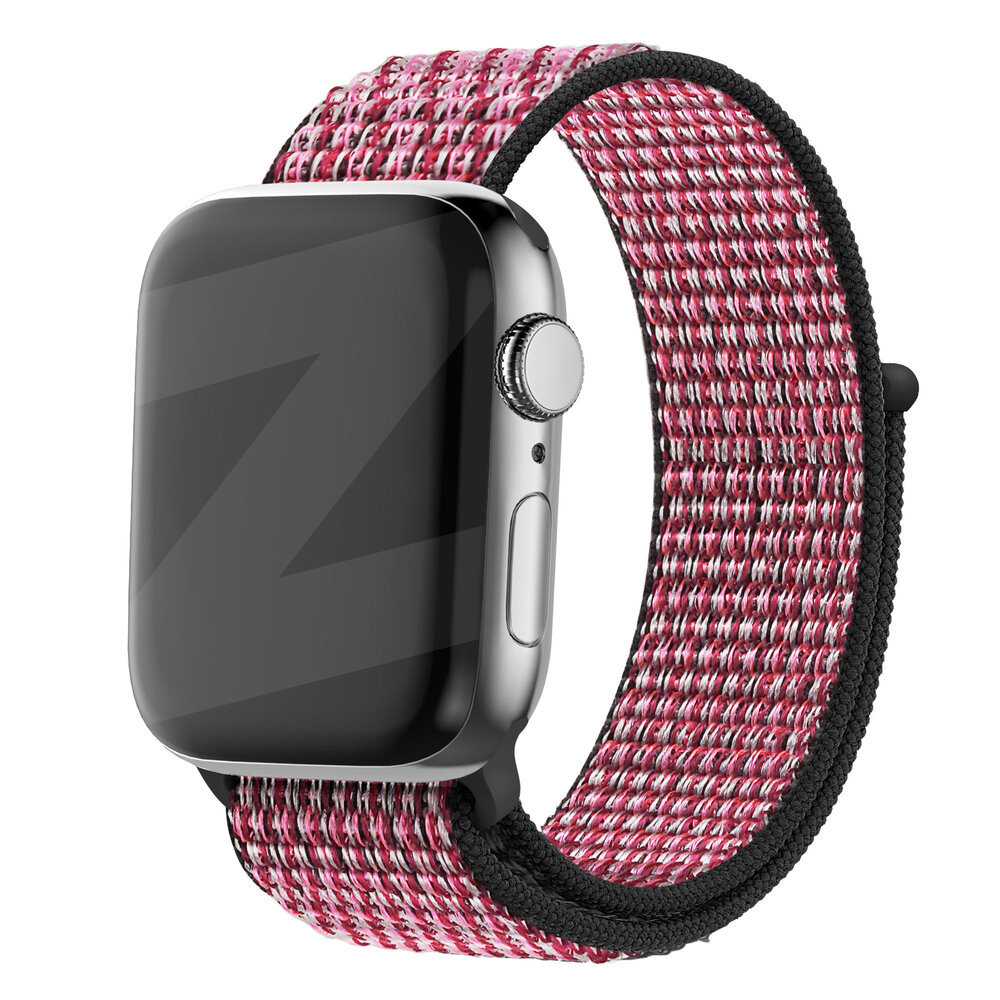 Bandz Bandz Apple Watch Nylonarmband 'Classic' (True Berry) Bandz Bandz Apple Watch Nylonarmband 'Classic' (True Berry)