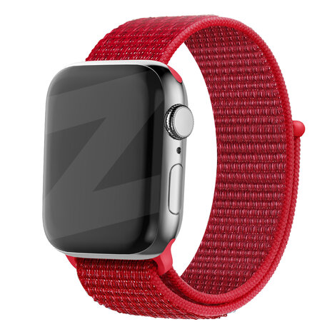 Bandz Bandz Apple Watch Nylonarmband 'Classic' (Rot) Bandz Bandz Apple Watch Nylonarmband 'Classic' (Rot)