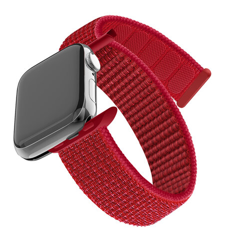Bandz Bandz Apple Watch Nylonarmband 'Classic' (Rot) Bandz Bandz Apple Watch Nylonarmband 'Classic' (Rot)