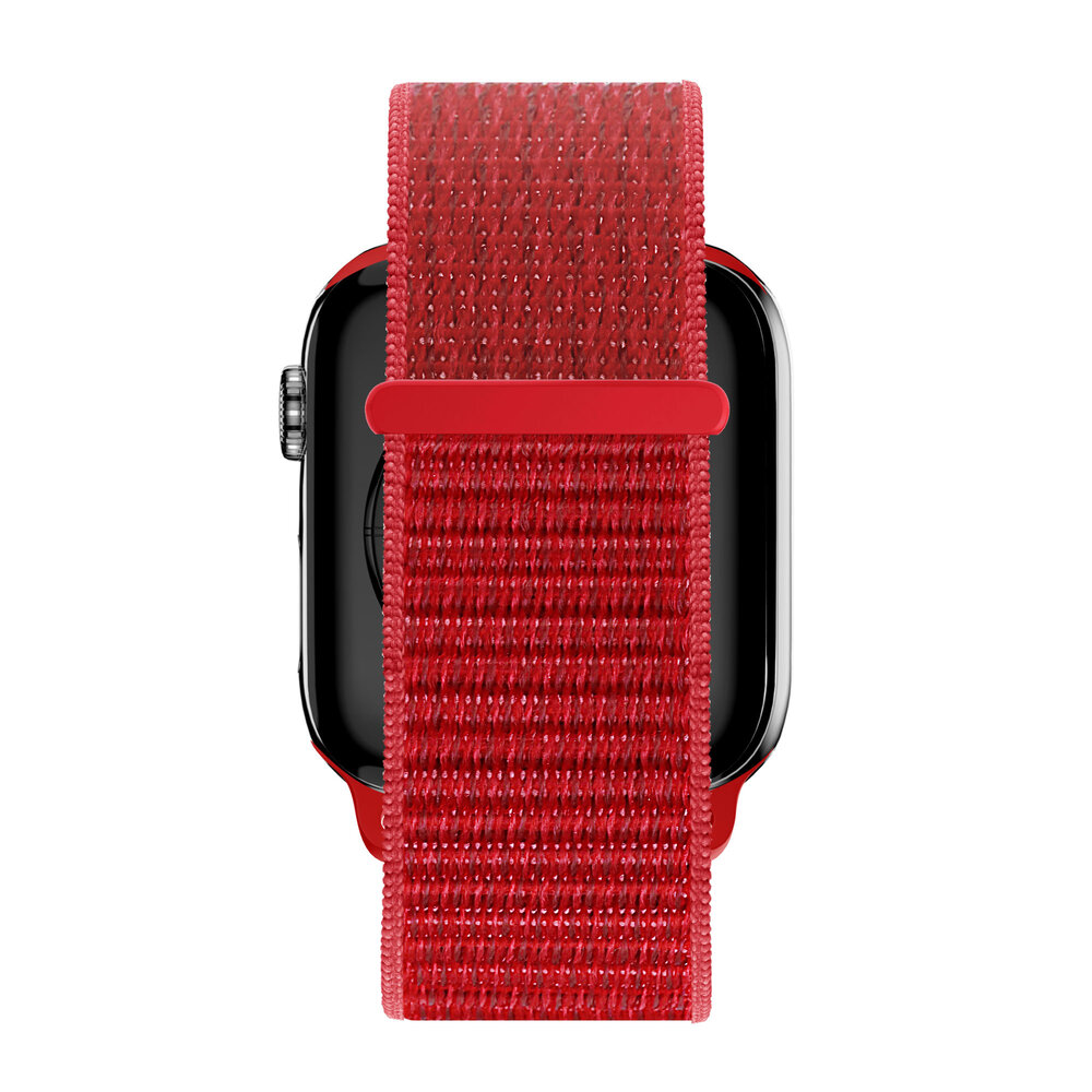 Bandz Bandz Apple Watch Nylonarmband 'Classic' (Rot) Bandz Bandz Apple Watch Nylonarmband 'Classic' (Rot)
