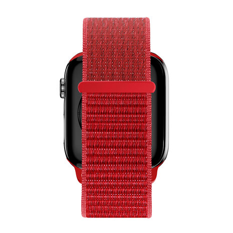 Bandz Bandz Apple Watch Nylonarmband 'Classic' (Rot) Bandz Bandz Apple Watch Nylonarmband 'Classic' (Rot)