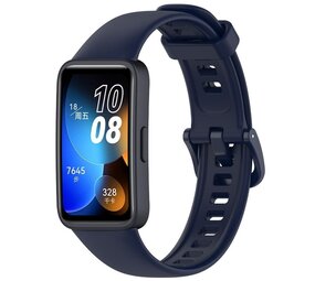 Strap-it® Huawei Band 9 Silikonarmband (Dunnkelblau) Strap-it® Huawei Band 9 Silikonarmband (Dunnkelblau)