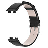 Strap-it® Strap-it Huawei Band 9 Lederarmband (Schwarz) Strap-it® Strap-it Huawei Band 9 Lederarmband (Schwarz)
