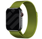 Strap-it® Strap-it Apple Watch Milanese Armband (Hellgrün)