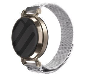 Strap-it® Garmin Lily 2 Milanaise Armband (Silber) Strap-it® Garmin Lily 2 Milanaise Armband (Silber)