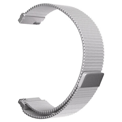 Strap-it® Strap-it Garmin Lily 2 Milanaise Armband (Silber) Strap-it® Strap-it Garmin Lily 2 Milanaise Armband (Silber)