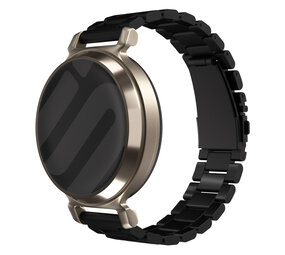 Strap-it® Garmin Lily 2 Stahlarmband (Schwarz) Strap-it® Garmin Lily 2 Stahlarmband (Schwarz)