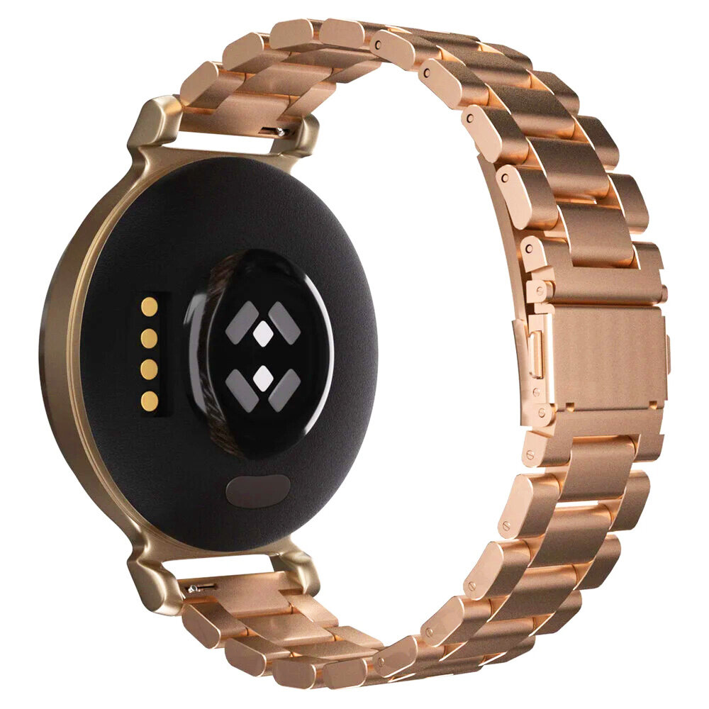 Strap-it® Strap-it Garmin Lily 2 Stahlarmband (Roségold)