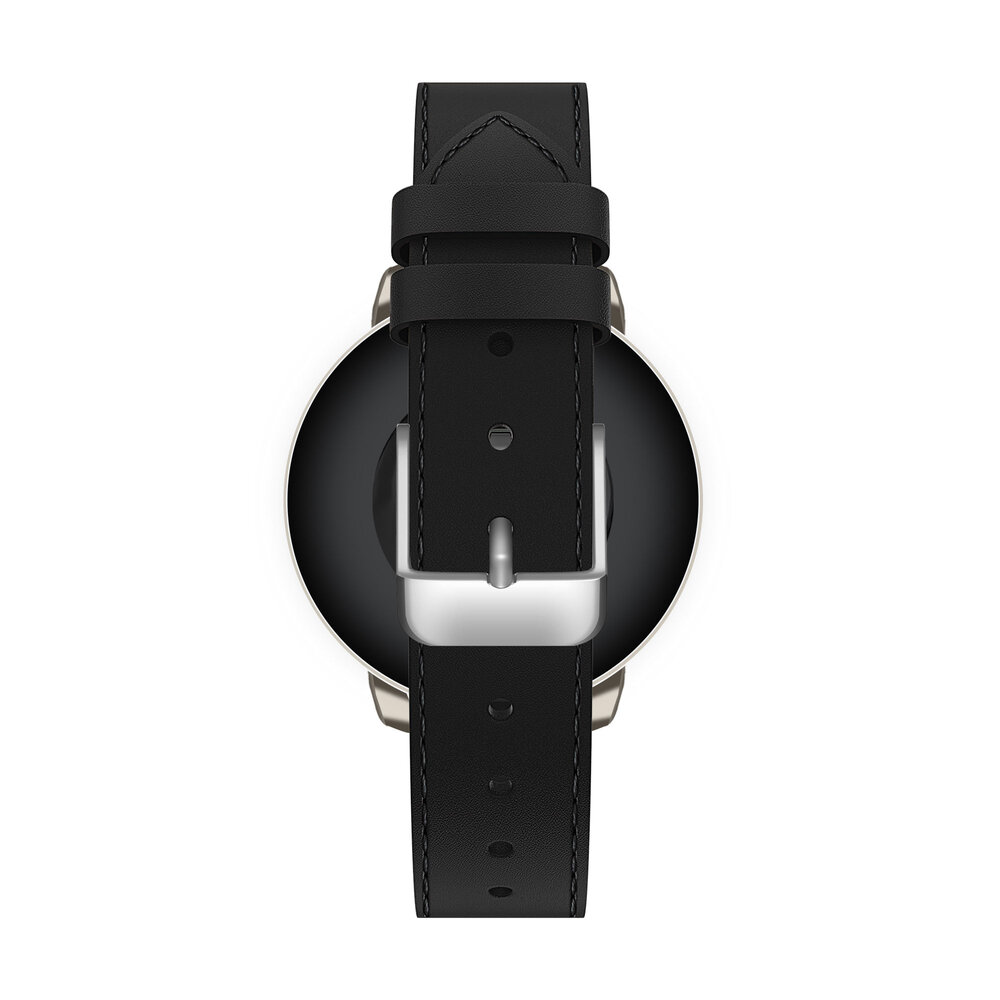 Bandz Bandz Garmin Lily 2 Klassisches Lederarmband (Schwarz) Bandz Bandz Garmin Lily 2 Klassisches Lederarmband (Schwarz)