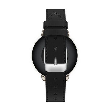 Bandz Bandz Garmin Lily 2 Klassisches Lederarmband (Schwarz) Bandz Bandz Garmin Lily 2 Klassisches Lederarmband (Schwarz)