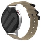 Strap-it® Strap-it Samsung Galaxy Watch 4 Classic 42mm Nylon-Schnallenband (Khaki)