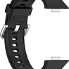 Strap-it® Strap-it Huawei Watch Fit 3 Silikonarmband (Schwarz) Strap-it® Strap-it Huawei Watch Fit 3 Silikonarmband (Schwarz)