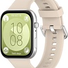Strap-it® Strap-it Huawei Watch Fit 3 Silikonarmband (Beige) Strap-it® Strap-it Huawei Watch Fit 3 Silikonarmband (Beige)