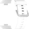 Strap-it® Strap-it Huawei Watch Fit 3 Silikonarmband (Weiß) Strap-it® Strap-it Huawei Watch Fit 3 Silikonarmband (Weiß)