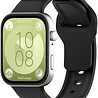 Strap-it® Strap-it Huawei Watch Fit 3 Robustes Silikonarmband (Schwarz) Strap-it® Strap-it Huawei Watch Fit 3 Robustes Silikonarmband (Schwarz)