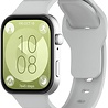 Strap-it® Strap-it Huawei Watch Fit 3 Robustes Silikonarmband (Grau) Strap-it® Strap-it Huawei Watch Fit 3 Robustes Silikonarmband (Grau)