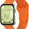 Strap-it® Strap-it Huawei Watch Fit 3 Robustes Silikonarmband (Orange) Strap-it® Strap-it Huawei Watch Fit 3 Robustes Silikonarmband (Orange)