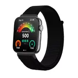 Strap-it® Huawei Watch Fit 3 Nylon Armband (Schwarz)