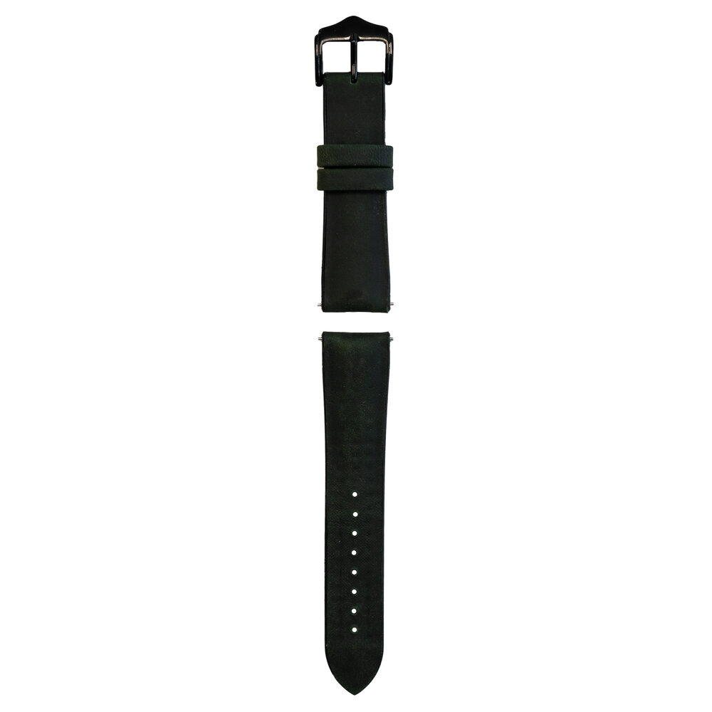 Strap-it® Strap-it Polar Ignite Silikon-/Lederarmband (Grün) Strap-it® Strap-it Polar Ignite Silikon-/Lederarmband (Grün)