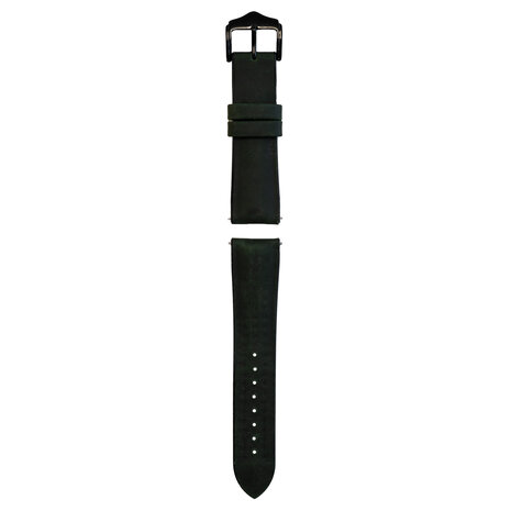 Strap-it® Strap-it Samsung Galaxy Watch 5 Pro Silikon-/Lederarmband (Grün) Strap-it® Strap-it Samsung Galaxy Watch 5 Pro Silikon-/Lederarmband (Grün)