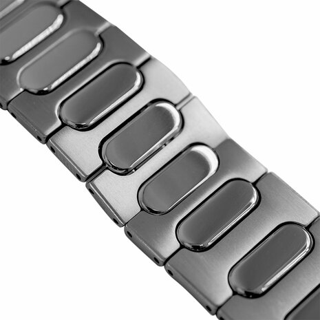 Strap-it® Strap-it Apple Watch Bullet Titan Armband (Silber) Strap-it® Strap-it Apple Watch Bullet Titan Armband (Silber)
