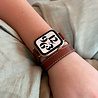 Strap-it® Strap-it Apple Watch Double Tour Lederarmband (Braun) Strap-it® Strap-it Apple Watch Double Tour Lederarmband (Braun)
