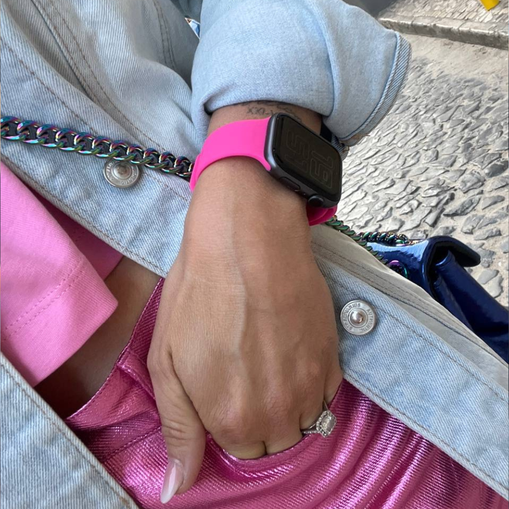 Strap-it® Strap-it Apple Watch Armband Silikon (Pink) Strap-it® Strap-it Apple Watch Armband Silikon (Pink)