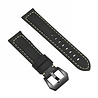Strap-it® Strap-it Samsung Galaxy Watch 4 Classic 42mm Lederarmband (Schwarz) Strap-it® Strap-it Samsung Galaxy Watch 4 Classic 42mm Lederarmband (Schwarz)