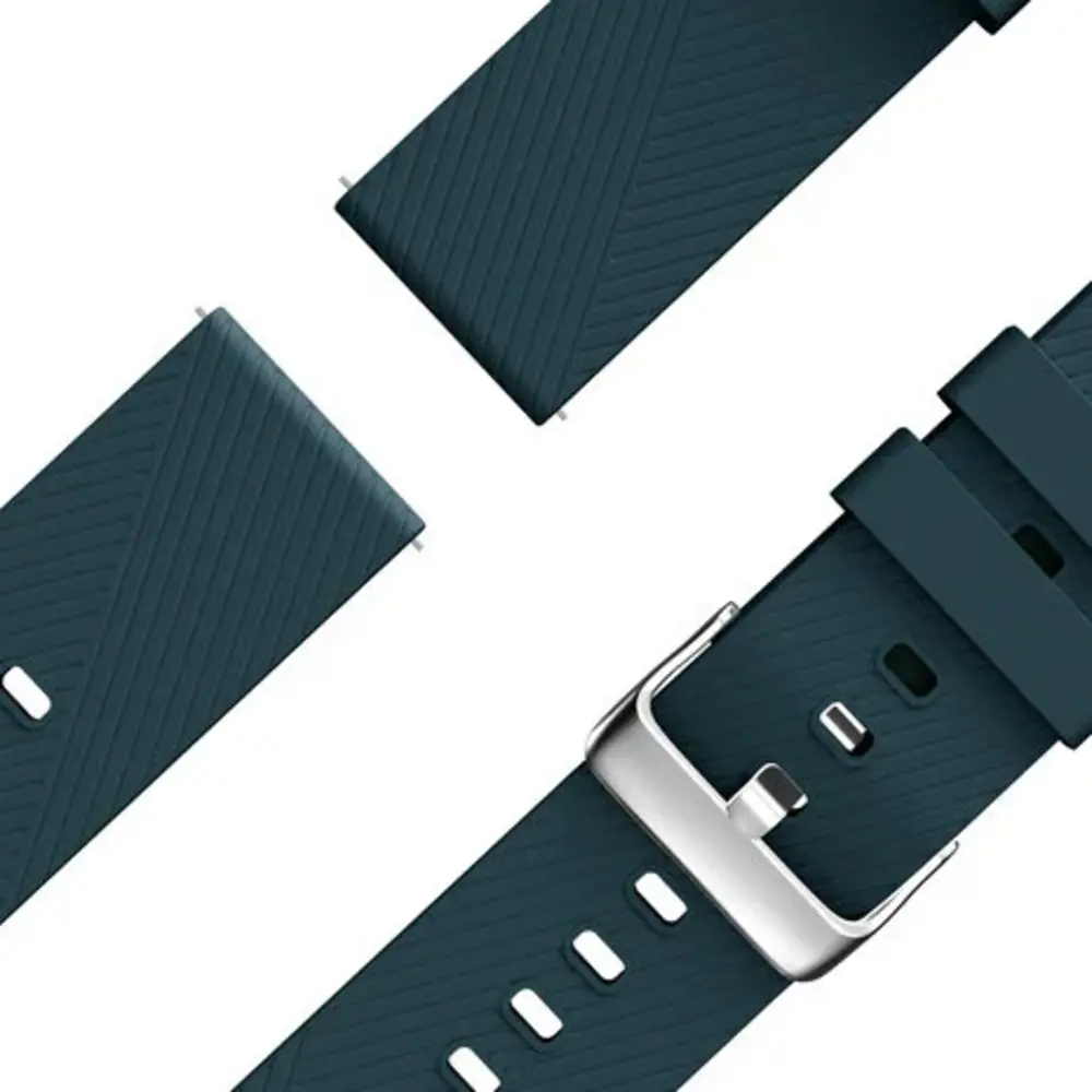 Bandz Bandz Samsung Galaxy Watch 46mm Silikon Armband 'Deluxe' (Dunkelgrün) Bandz Bandz Samsung Galaxy Watch 46mm Silikon Armband 'Deluxe' (Dunkelgrün)