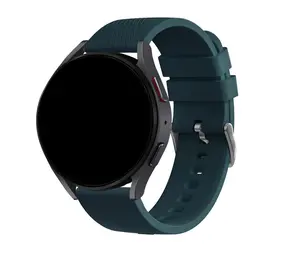 Bandz Bandz Samsung Galaxy Watch 46mm Silikon Armband 'Deluxe' (Dunkelgrün) Bandz Bandz Samsung Galaxy Watch 46mm Silikon Armband 'Deluxe' (Dunkelgrün)