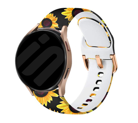 Strap-it® Sunny Flower Samsung Galaxy Watch 4 40mm Armband Strap-it® Sunny Flower Samsung Galaxy Watch 4 40mm Armband